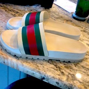 Gucci Flip Flops “Gucci Pursuit Trek Slides” (Men’s Size 13)